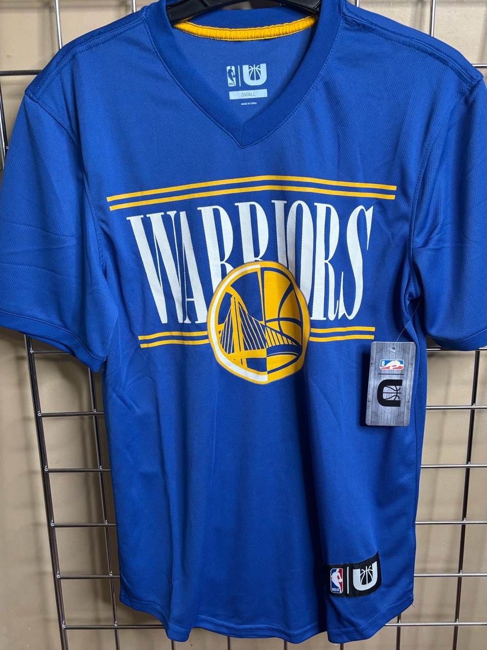 NWT NBA U Game Golden State Warriors Team Basketball Jersey Women’s Sz S or L